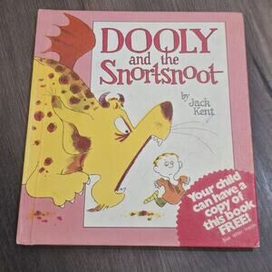 Dooly and the Snortsnoot Jack Kent 1972 Vintage Children's Hardcover Book